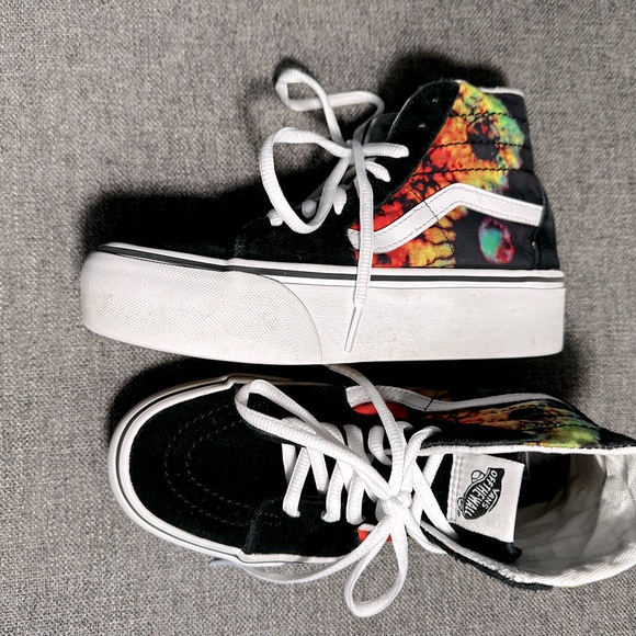 VANS Sk8-Hi Tapered Stackform Paradoxical Platform Skate Shoes Womens Sz 7.5 - Picture 4 of 11